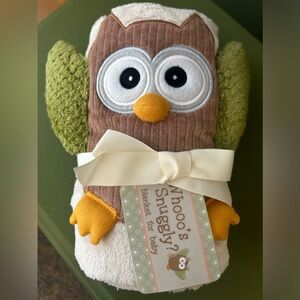 Baby Owl Blanket by Baby Aspen